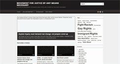Desktop Screenshot of movementforjustice.org